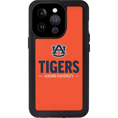 Auburn University Tigers Athletics iPhone 15 Pro Waterproof Case